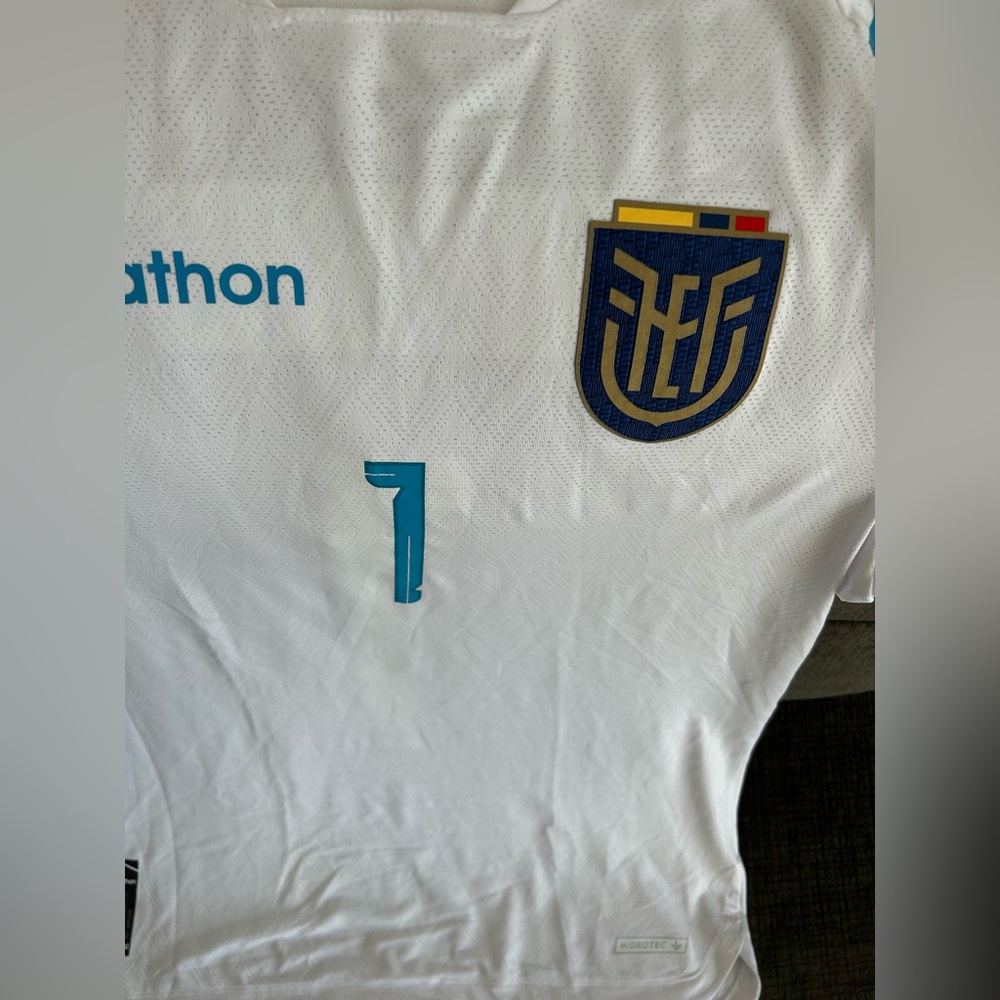 Marathon Authentic Ecuador National Team Hernan Galindez Jersey Men’s Sz: Medium - Picture 2 of 5